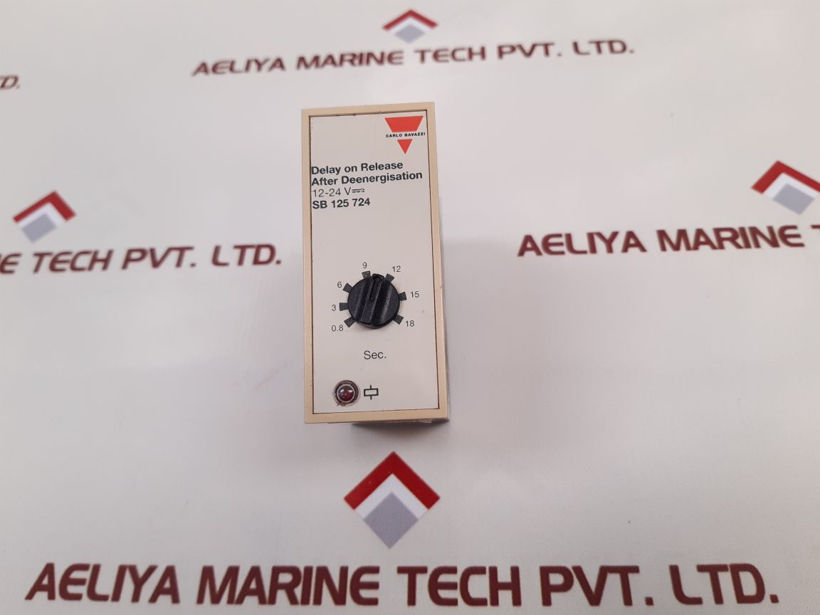 Carlo Gavazzi Sb 125 724 Delay On Release After Deenergisation Timing Relay