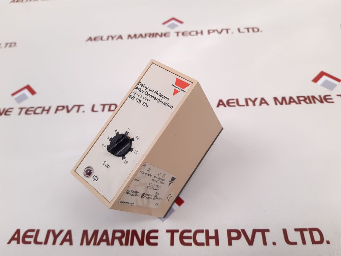 Carlo Gavazzi Sb 125 724 Timing Relay
