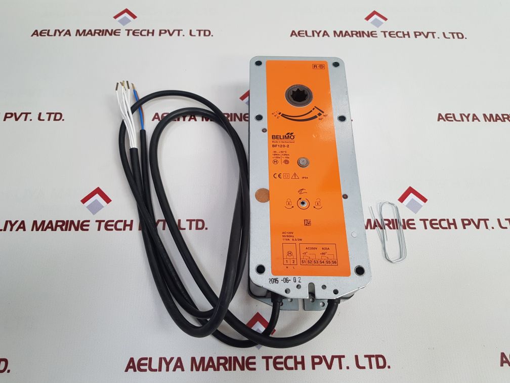 Belimo Bf120-2 Fire / Smoke Damper Actuator, Spring Return
