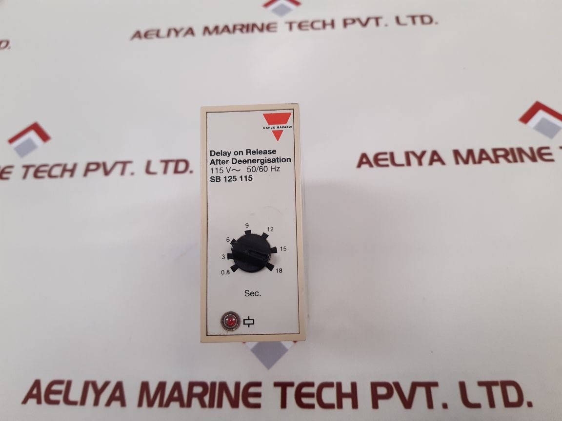 Carlo Gavazzi Sb 125 115 Timing Relay
