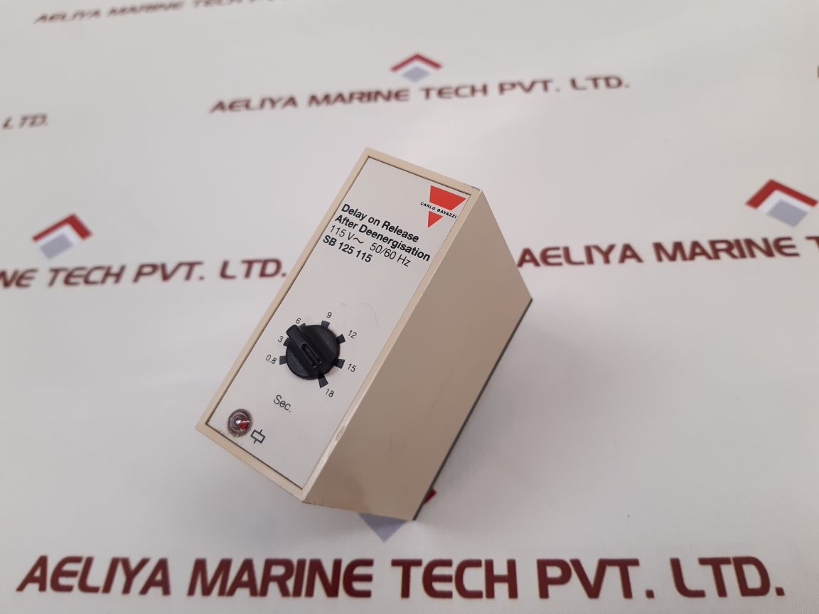 Carlo Gavazzi Sb 125 115 Timing Relay
