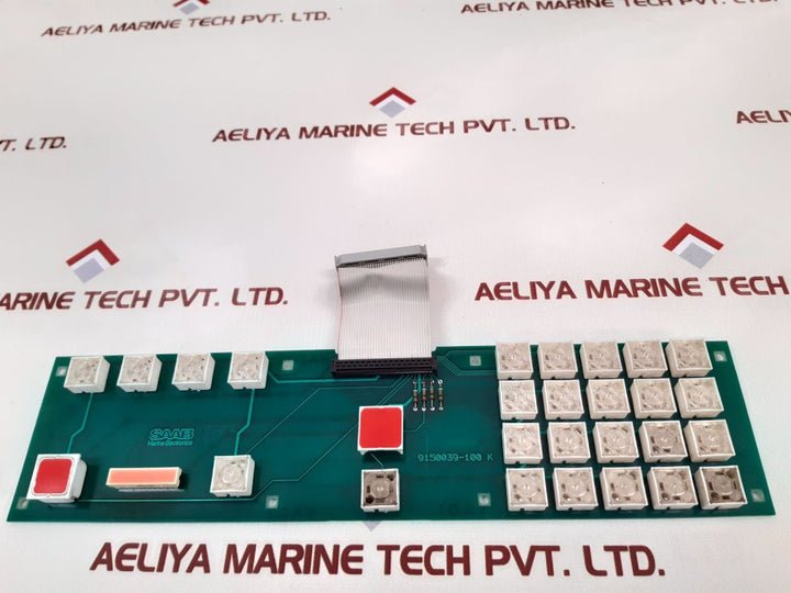 Saab 9150039-100K Pcb Keyboard Dpu 9150039-100L Used
