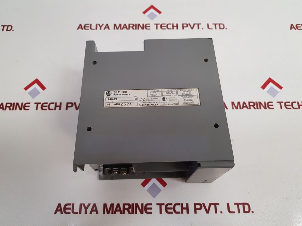 Allen-bradley 1746-p2 Ser: B Slc 500 Power Supply
