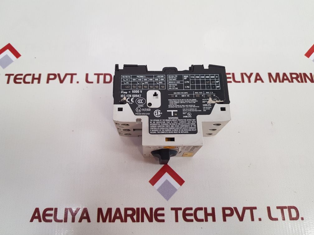 Moeller Pkzm0-0,63 Protective Circuit Breaker Used
