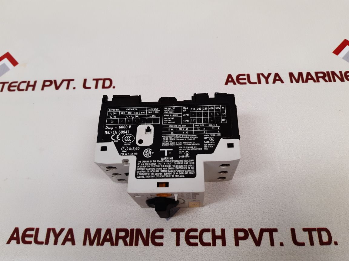 Moeller Pkzm0-20 Motor Protection Switch
