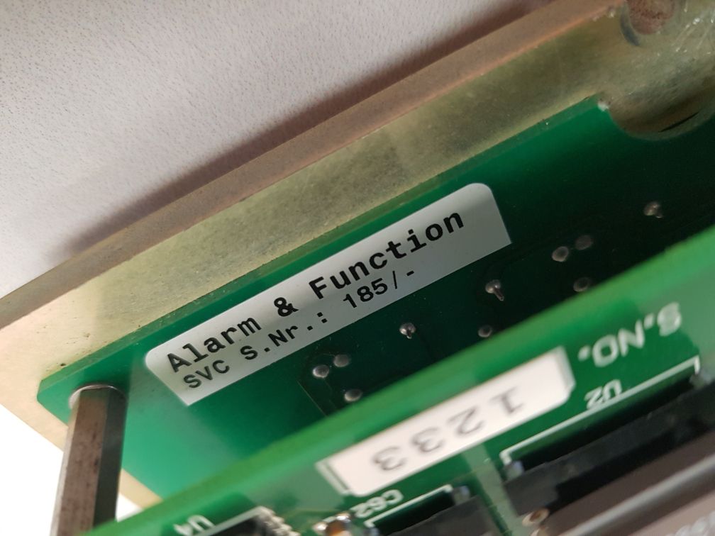 Simrad Robertson Pnc100 Alarm & Function Board 37960259 B

