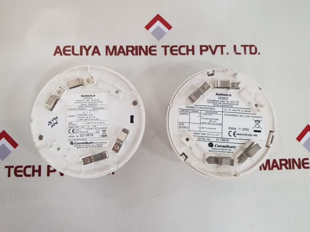 Consilium salwico dos3 photoelectric smoke detector New
