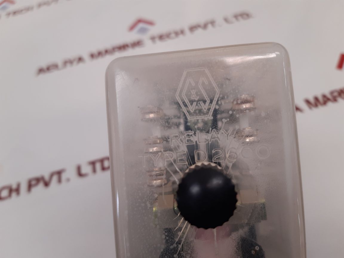 C&S D2600 Time Delay Relay
