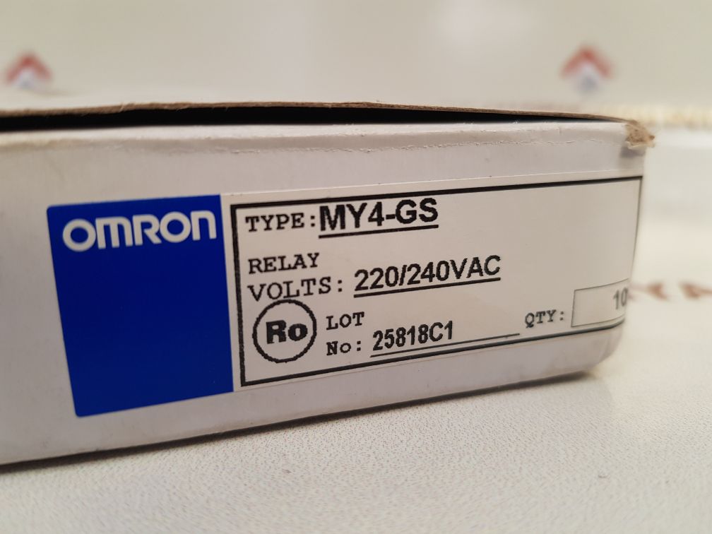 Omron My4-gs Relay 220/240Vac
