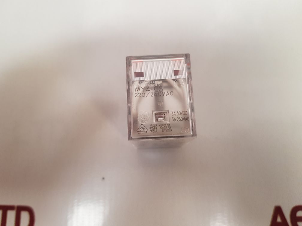 Omron My4-gs Relay 220/240Vac
