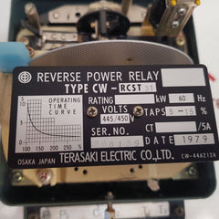 Terasaki Cw-rcst 31 Reverse Power Relay
