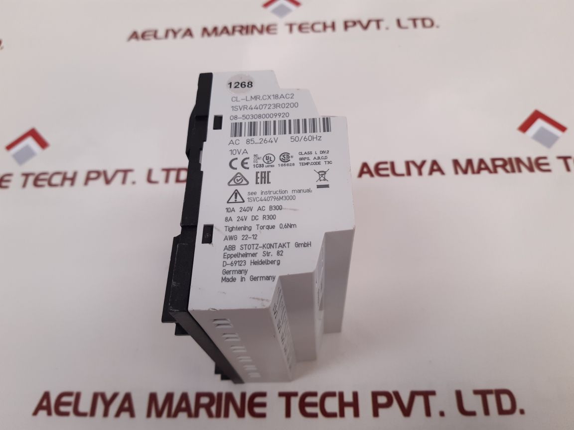 Abb 1Svr440723R0200 Logic Relay Used
