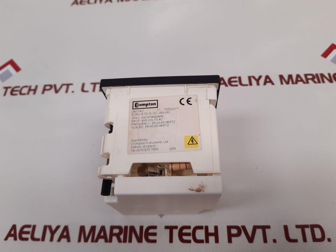 Crompton E243-41S-g-sc-an-an Analog Panel Meter
