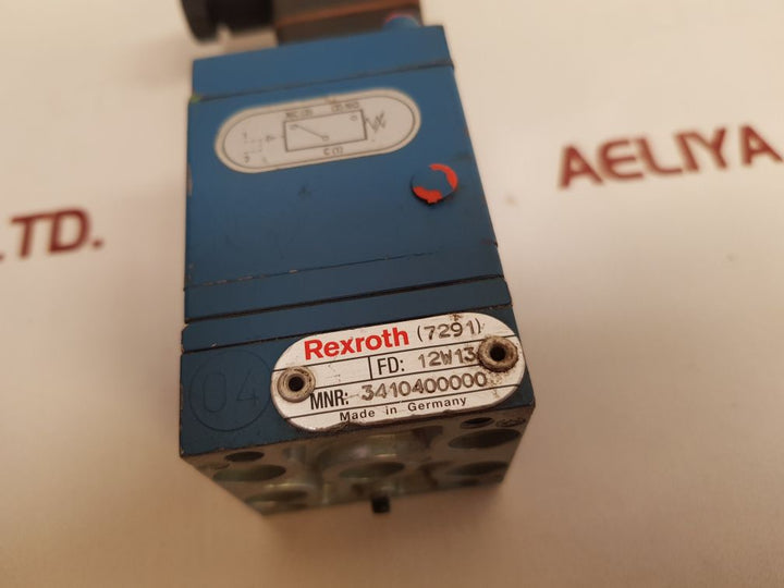 Rexroth 3410400000 Pressure Control Valve New
