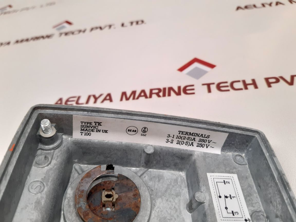 Sunvic Tk Boiler Thermostat Single Pole
