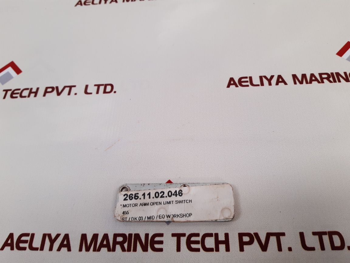 265.11.02.046 Motor Arm Open Limit Switch
