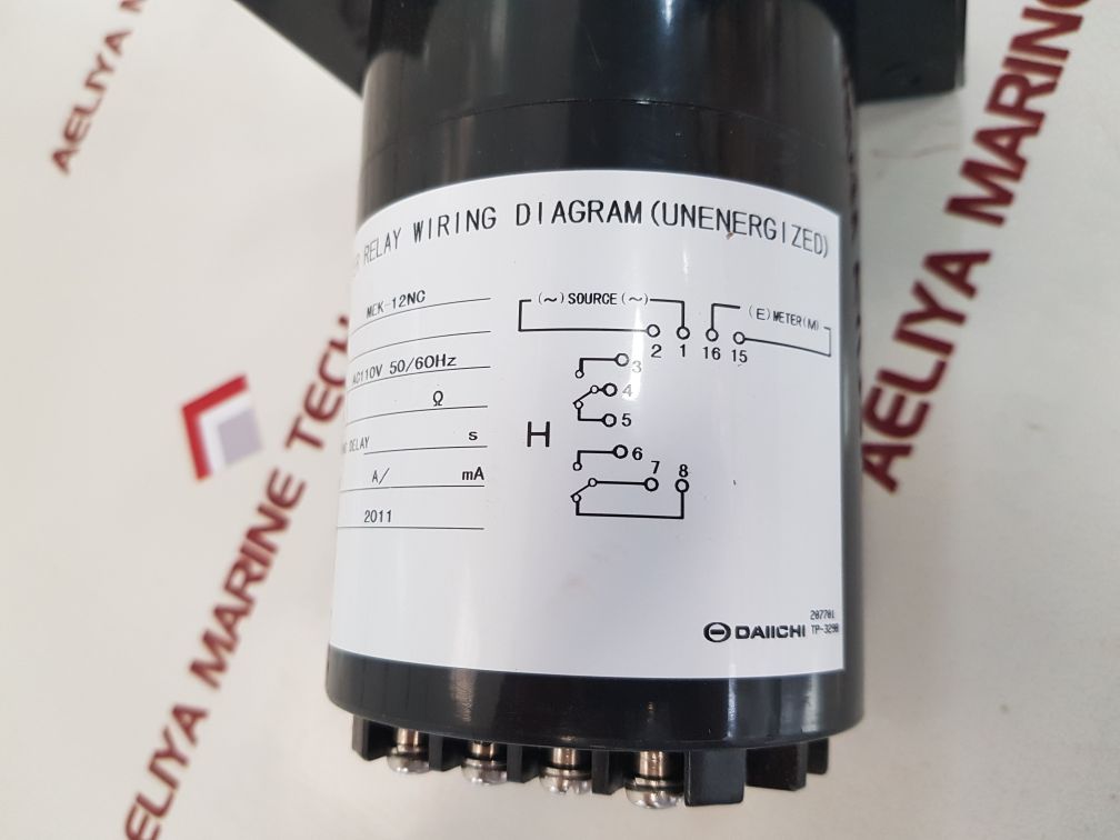 Daiichi mek-12nc meter relay ac110v 50/60 hz