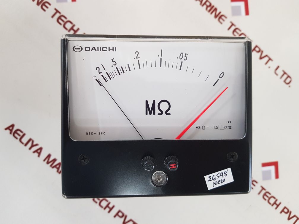 Daiichi mek-12nc meter relay ac110v 50/60 hz