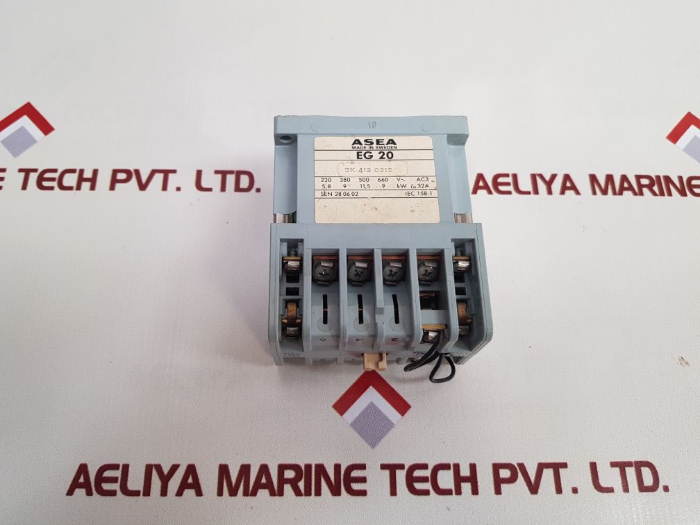 Asea Eg 20 Contactor Sk 412 0212
