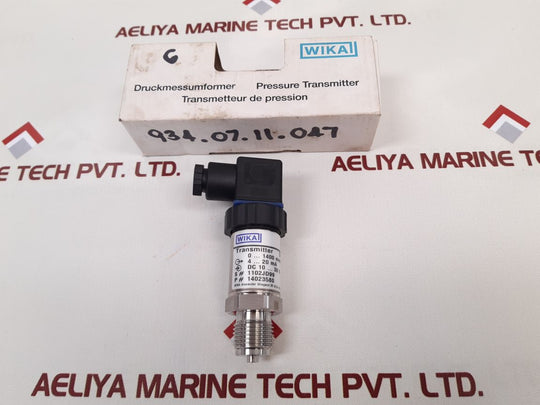 Wika S-10 Pressure Transmitter New
