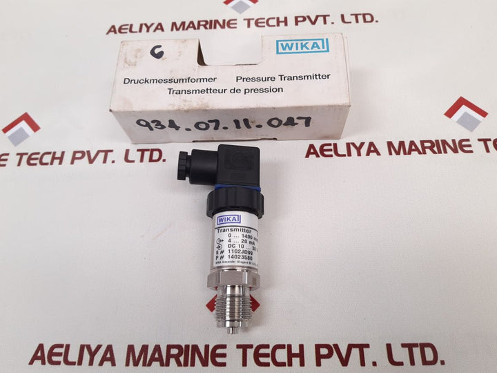Wika S-10 Pressure Transmitter New
