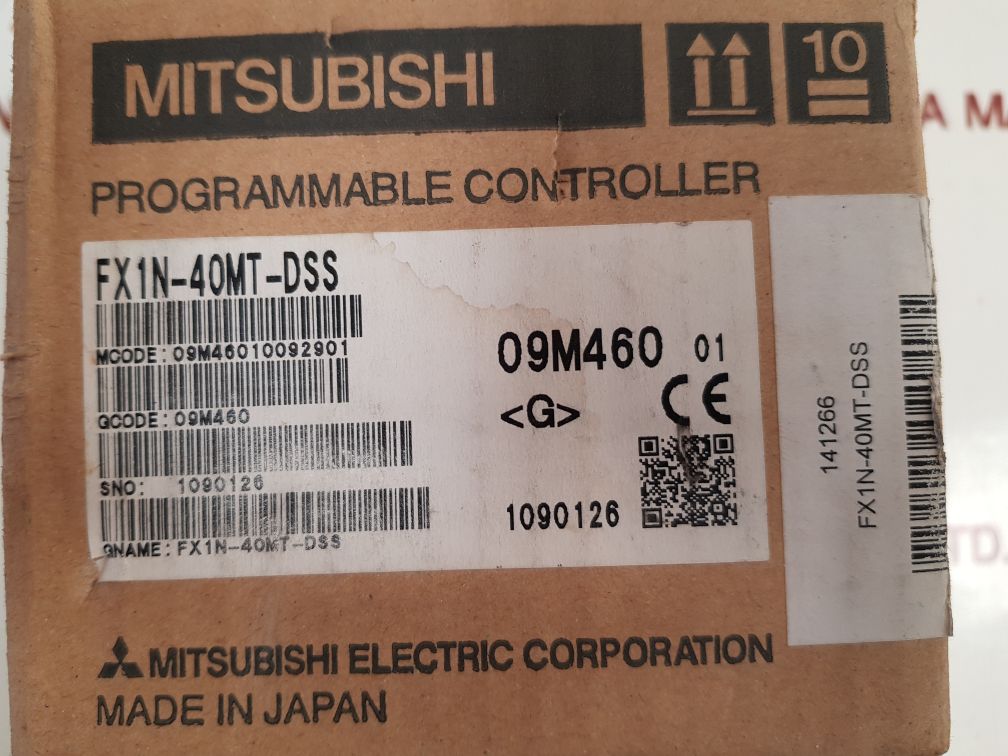 Mitsubishi Electric Melsec Fx1N-40Mt-dss Programmable Controller New
