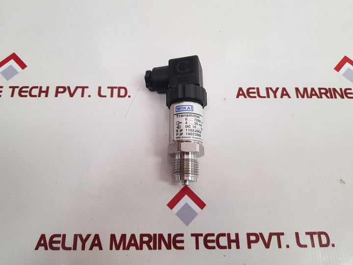 Wika S-10 Pressure Transmitter 14023608 New
