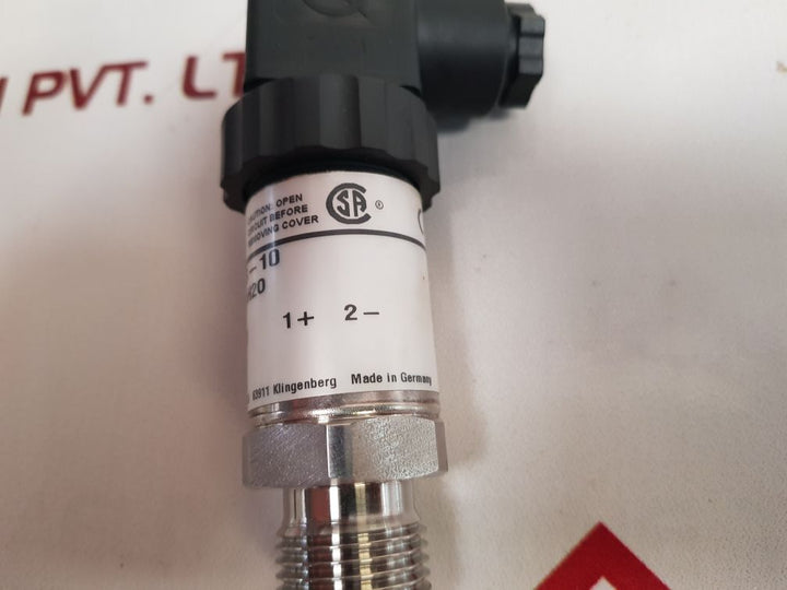 Wika S-10 Pressure Transmitter 14023608 New
