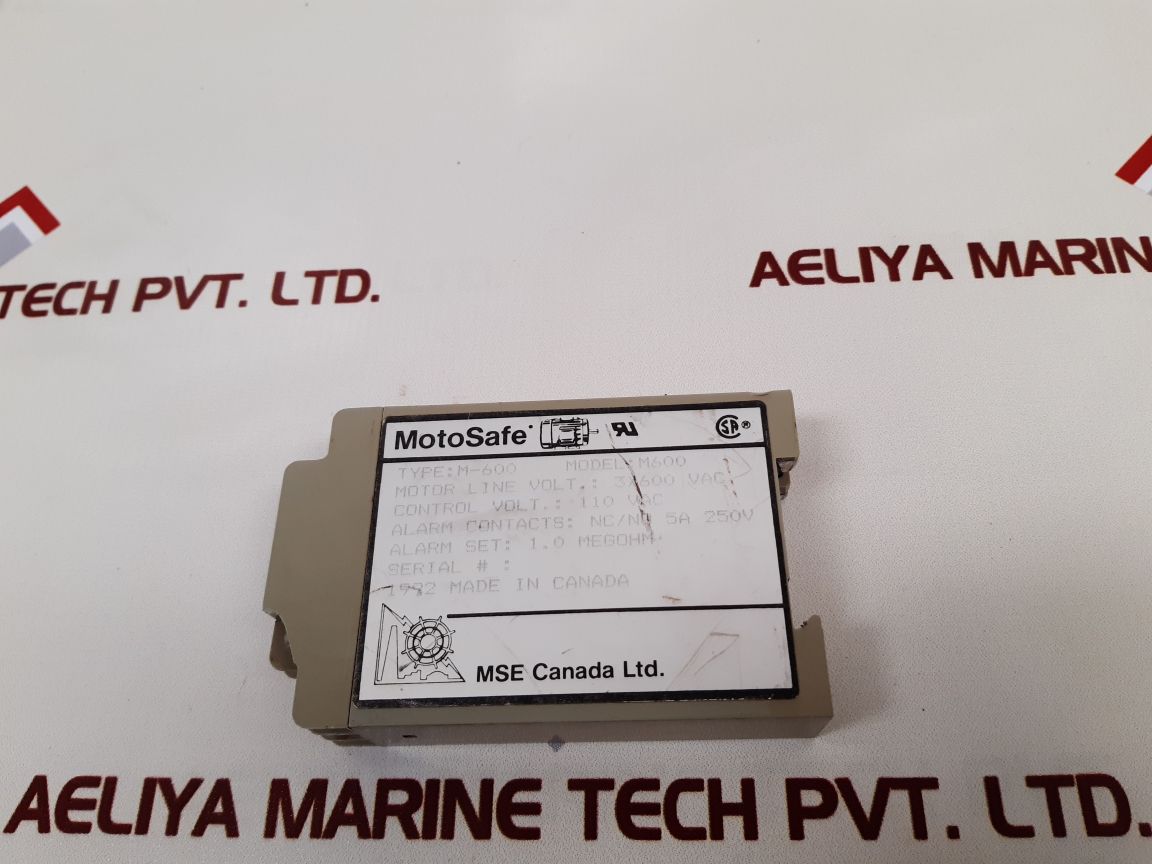 Mse Moto Safe M600
