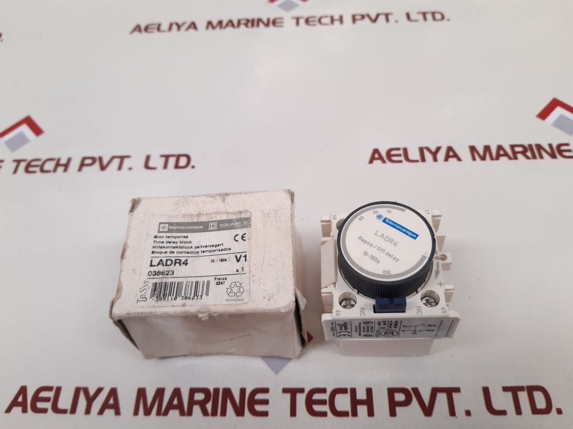 Telemecanique Ladr4 Repos/Off Delay New
