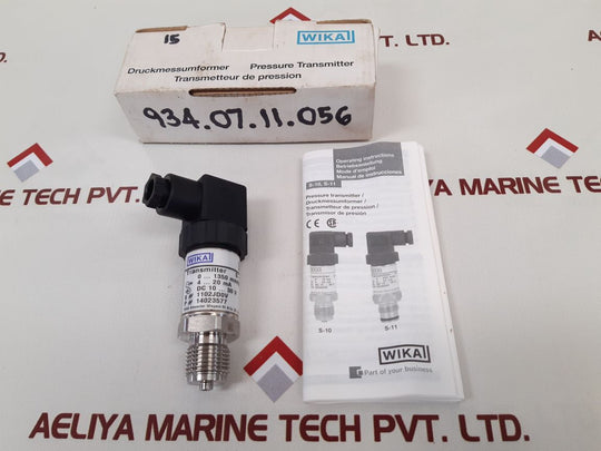 Wika S-10 Pressure Transmitter New
