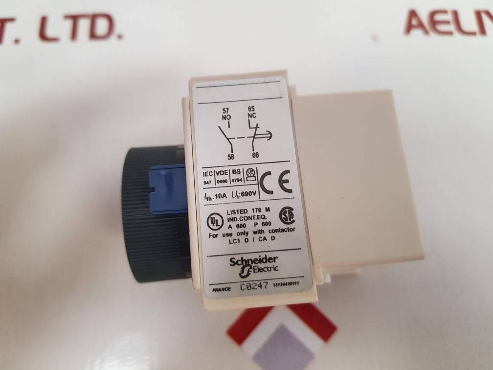Telemecanique/Schneider Electric Ladr4 Repos / Off Delay New
