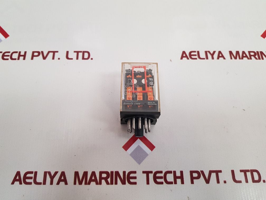 Nte R02-14D10-24 Relay 250Vac/28Vdc 10A Res.