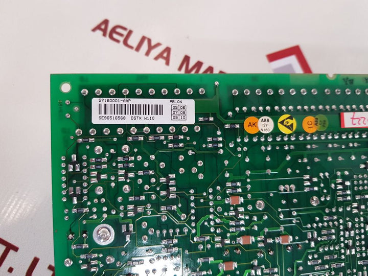 Abb Dstx W110 Pc Board 57160001-aap