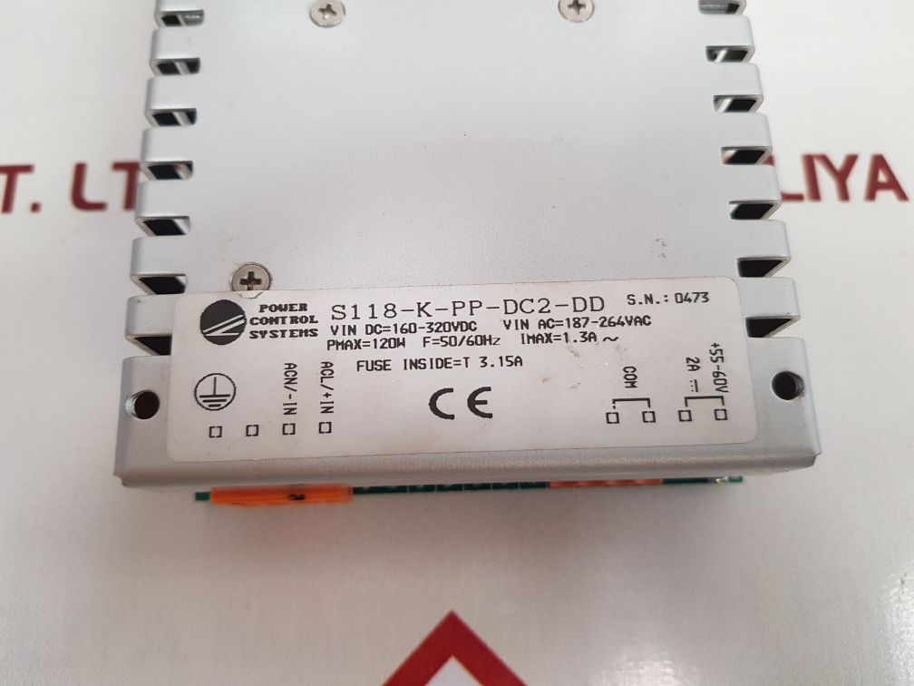 Power Control Systems S118-k-pp-dc2-dd Power Supply Units
