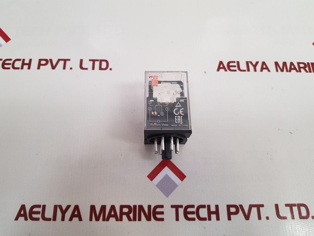 Set Of 5X Omron Mks2P Relay
