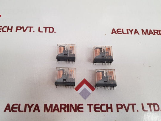 Set Of 4X Omron G2R-2 Relay 24Vdc
