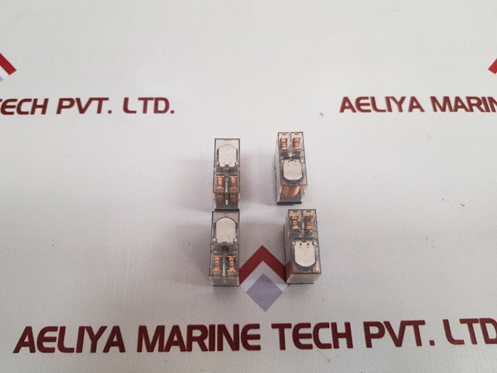 Set Of 4X Omron G2R-2 Relay 24Vdc
