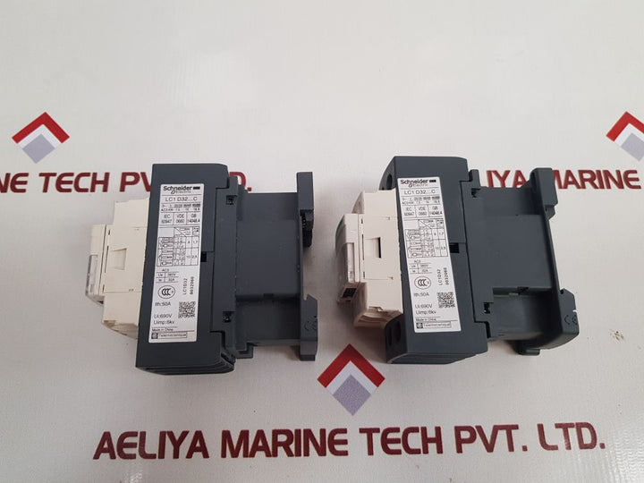 Schneider Electric/Telemecanique Lc1D32 Contactor New
