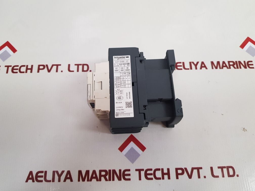Schneider Electric/Telemecanique Lc1D32 Contactor New
