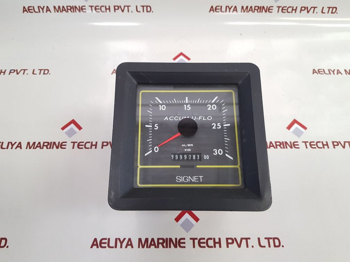 Signet Scientific Mk575.4 Accum-u-flo Meter
