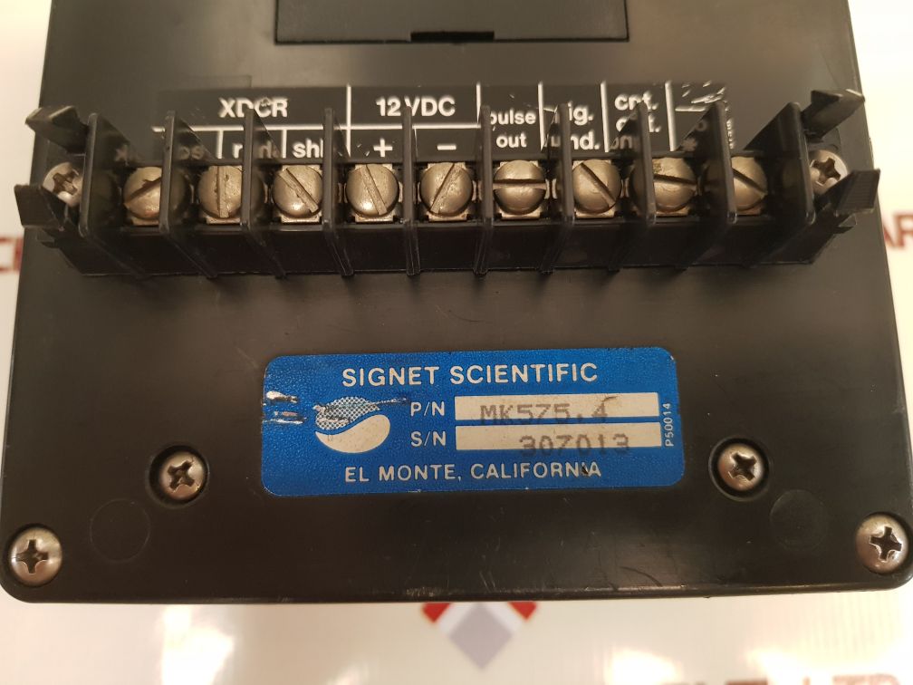 Signet Scientific Mk575.4 Accum-u-flo Meter
