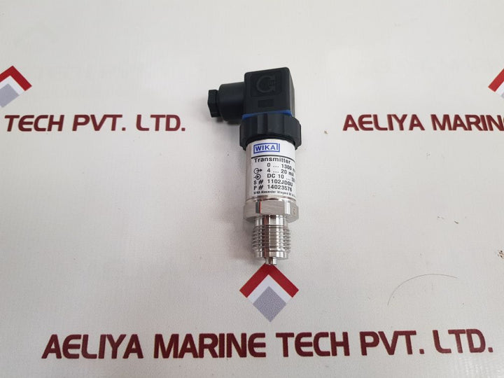 Wika S-10 Pressure Transmitter 14023576 New
