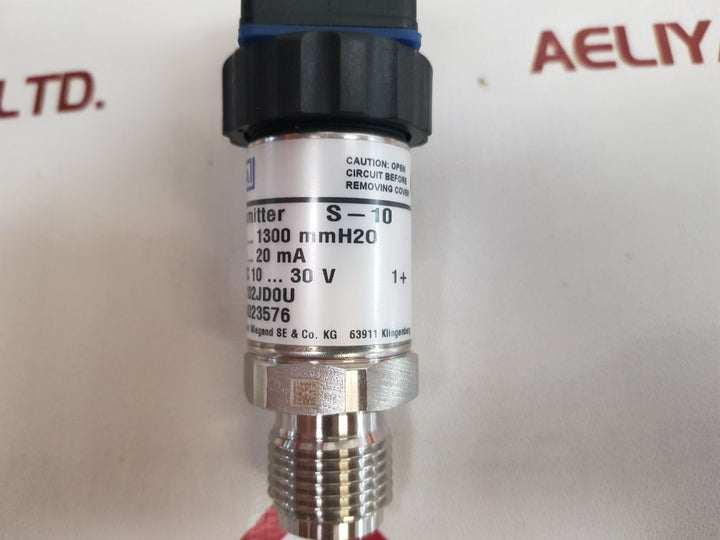 Wika S-10 Pressure Transmitter 14023576 New
