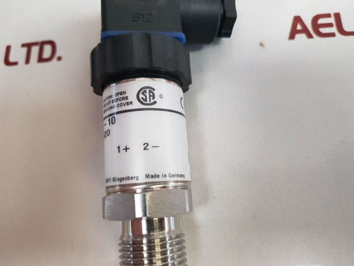 Wika S-10 Pressure Transmitter 14023576 New
