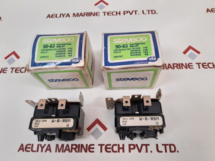 Set Of 4X Essex 128416-1324Mr Potential Relay
