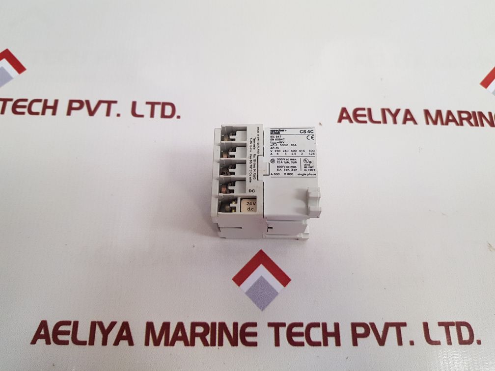Sprecher+Schuh Cs 4C-31Z Control Relay 500V~ 16A

