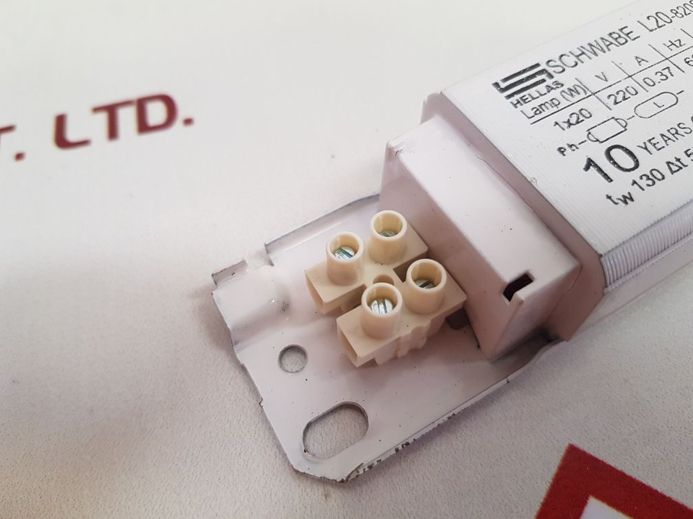 Schwabe Hellas L20-820S Electronic Ballasts
