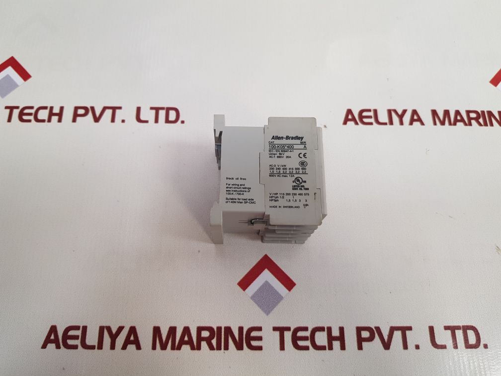 Allen-bradley 100-k05*400 Ser A Contactor

