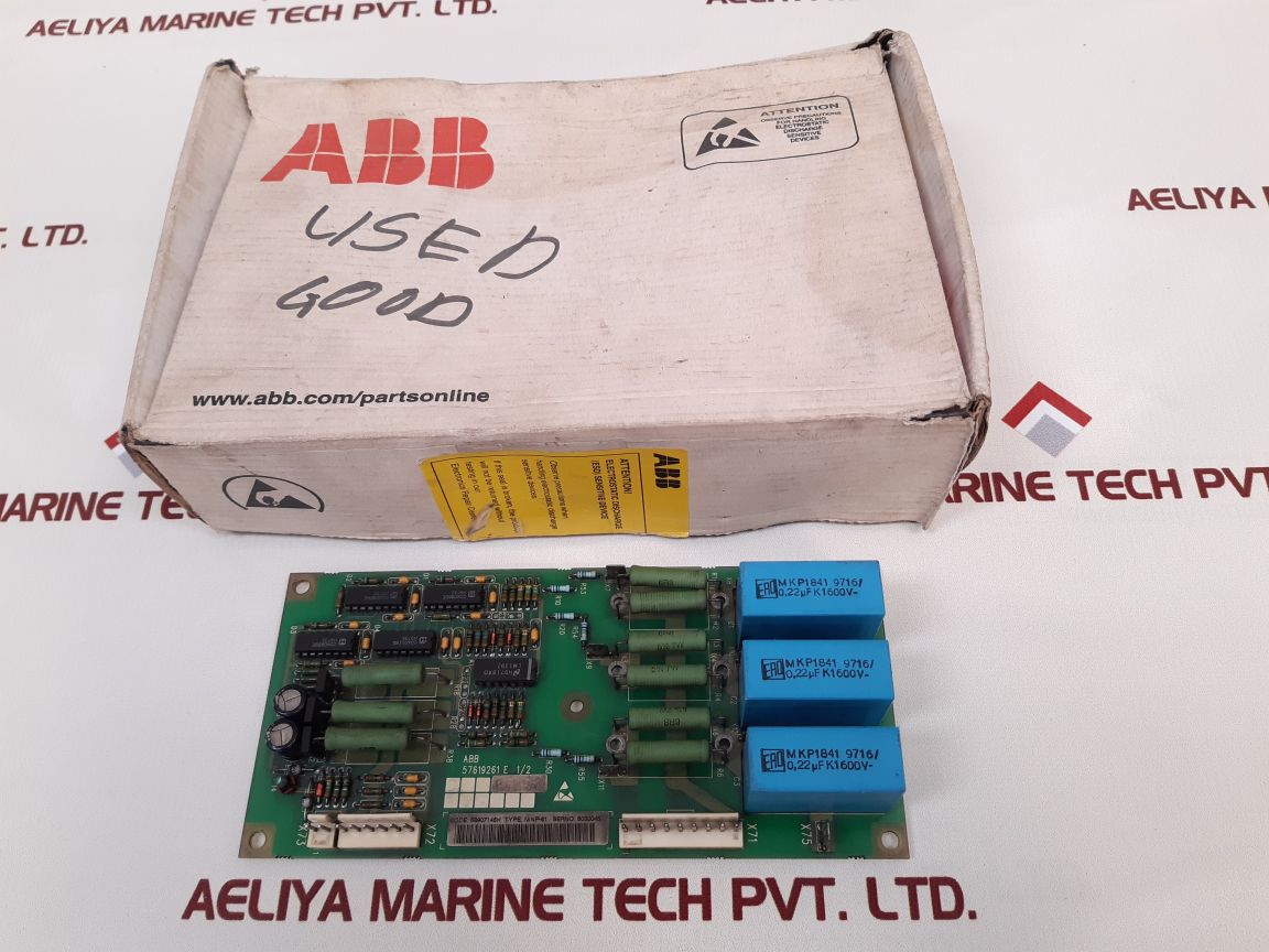 Abb Ninp-61 Power Supply 57619261E
